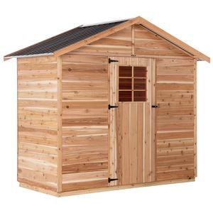 Stilla 2.52 x 1.24m Wattle Cedar Garden Shed