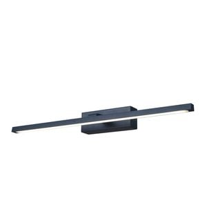 CLA Lighting Lineal Interior LED Tri-CCT Dimmable Vanity / Picture Wall Light IP44 (L695mm) Black