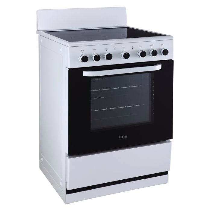 Bellini 60cm White Upright Ceramic Freestanding Oven