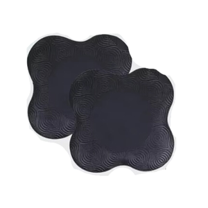 NNETM Yoga Knee Pads Thick Non-Slip Pilates Mat Cushion(Black)