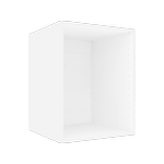 Lugna 768 x 600 x 580mm White Cabinet Shell