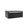 Fall Front Bread Bin Matte Black Brabantia