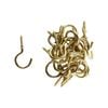 Everhang 14mm Brass Plated Cup Hook - 25 Pack