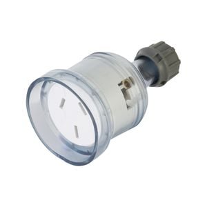 DETA 15A Clear Extension Socket