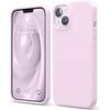 Silicone Phone Case For iPhone 13 Shockproof Microfiber Lining - Lilac