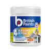 British Paints 4 Seasons Defence 500ml Mid Base Low Sheen Exterior Paint