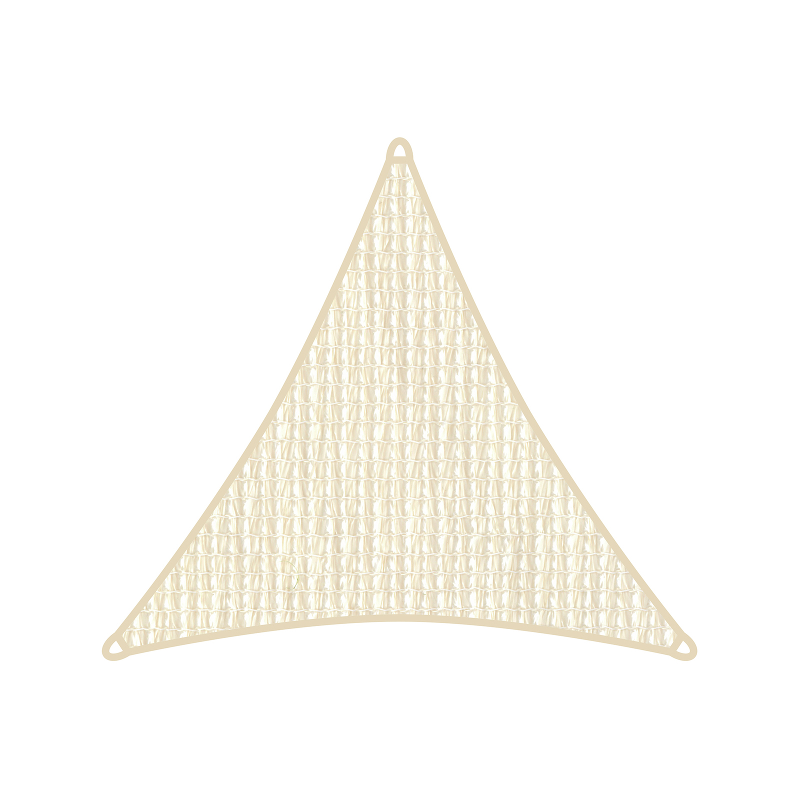 Coolaroo 3.6m Seashell HeatShield Triangle Shade Sail - Bunnings Australia