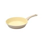 Giorno Felice 28cm Beige IH Frypan Ceramic Non-Stick Frying Pan Induction