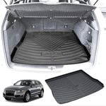 Heavy Duty Cargo Trunk Mat Boot Liner Luggage Tray Fits Audi Q5 SQ5 2009-2024