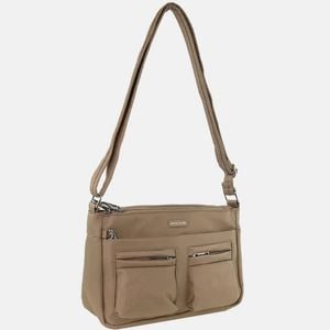 Pierre Cardin Anti-Theft Cross Body  Slash Proof RFID Blocking Camel