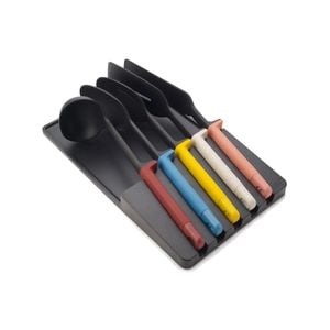 5pc Joseph Joseph Elevate Utensils With In Draw Storage Tray Multicoloured