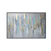Elegant Collections Mystic Silver Foil Wall Art
