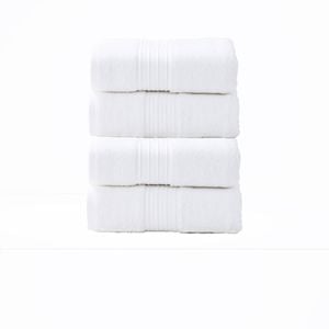 4pc Renee Taylor Brentwood 650gsm Low Twist Bath Towel Bright
