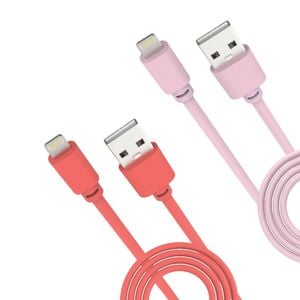 Laser Twin Pack 2 m MFi Lightning to USB-A Cables