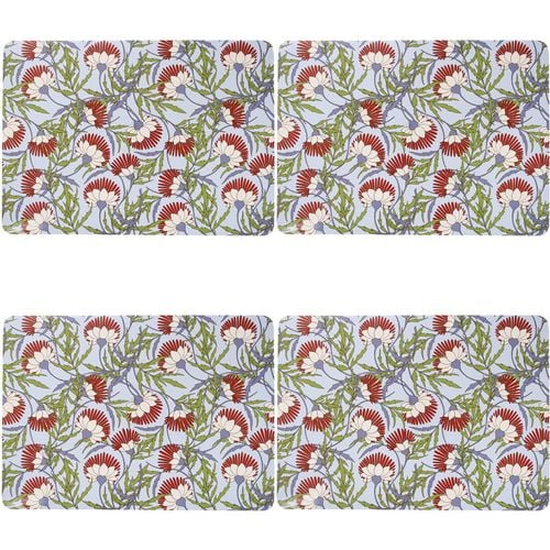 4x 4pc LVD MDF/Cork Placemat Rococo Home/Kitchen Decor 21.5x30cm