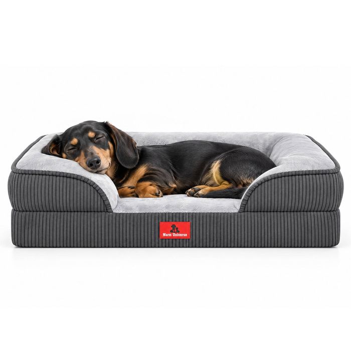 Advwin Orthopedic Dog Beds Pet Sofa Bed Pet Couch Bed Washable