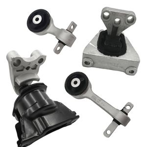 Machter Autoparts 4 Pcs Engine Mount Left+Right+Upper+Lower Fit For Honda Civic FD 1.8L 4Cyl R18A1 Engine 02/2006-01/2012