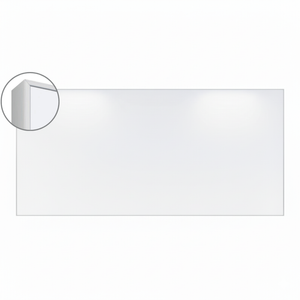 DuraWrite LX6 Whiteboard Magnetic with Slim Edge Frame 2100x1200mm