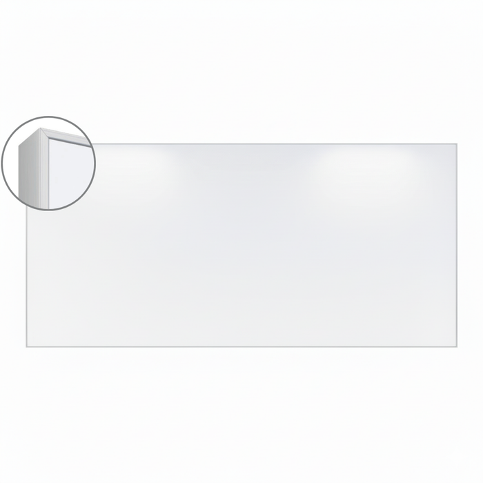 DuraWrite LX6 Whiteboard Magnetic with Slim Edge Frame 2100x1200mm