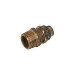Brasshards 20MI x 15FL Brass Flared Compression Union LF