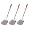 3PK D.Line Stainless Steel Wok Spatula Cooking Utensil - Silver