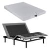Artiss King Electric Adjustable Beds And Giselle Memory Foam Mattress Bundle