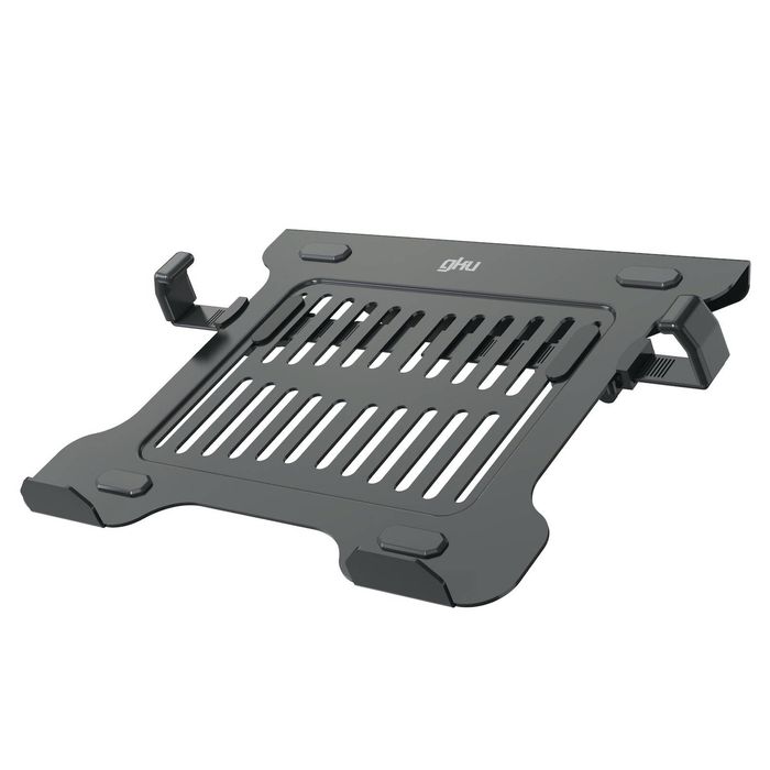 GKU Monitor Arm Laptop Holder Notebook Connector Mount black