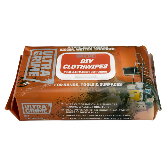 Ultragrime 80-Pack DYI XXL+ Life Clothwipes