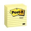 Post- It Notes Lined Yellow (12pk) (76x76mm)