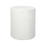 Levede Round Terrazzo Side Table Magnesium Cement