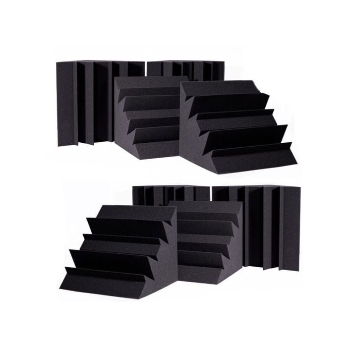iDeer Life [24PCE] Acoustic Panel Low Frequency Corner, Noise Reduction - Black