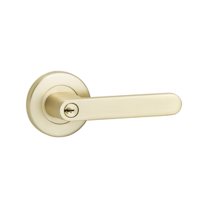 Lemaar Brushed Brass Almeri Entrance Set - Brushed Brass