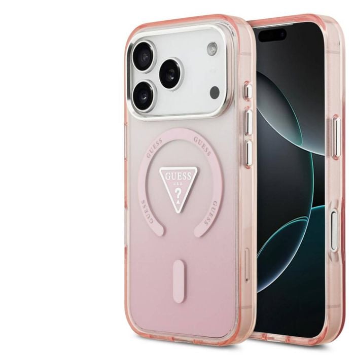 Guess Glitter Edition With Logo For Iphone 17 Pro