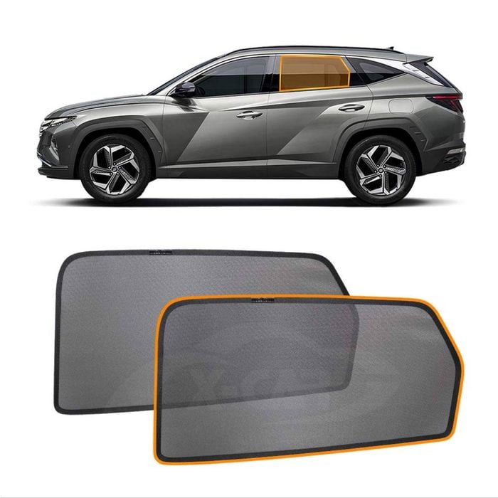 Rear Window Sun Shade for Hyundai Tucson 2021-2024 Car Sun Blind Mesh