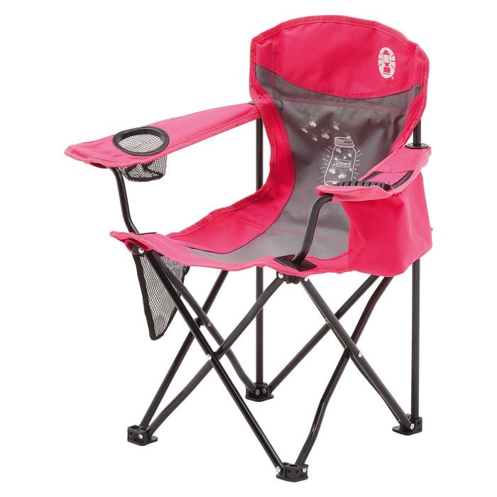 Coleman Pink Kids Fyrefly Quad Chair