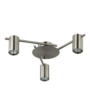 CLA Lighting Tache Interior Spot Ceiling Light (with Adjustable Chrome 3 Heads) IP20