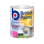 British Paints 1L Extra Bright Low Sheen 4 Seasons Exterior Paint