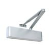 Zanda 55mm Silver Slimline Closer Cover & Flat Bar Armset Door Closer