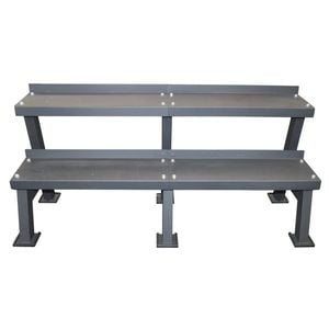 Kettlebell Storage Rack 150cm Two Tiers Large Platform