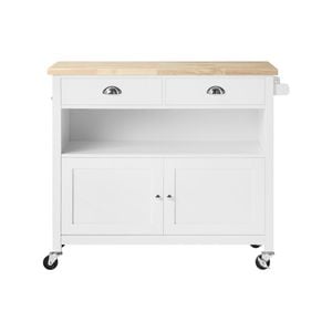 Hampshire 2 Drawer 2 Door Kitchen Storage Trolley