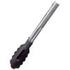 Cuisena 24cm Stainless Steel Tongs w/ Nylon Head - Black