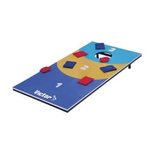 Victor Sports Cornhole Set Competition Style Painted Board Steel Frame Game 60cm
