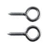 Everhang 30mm Zinc Plated Screw Eyes Hook - 2 Pack