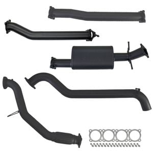 Ignite Exhausts Turbo Back For Ford Px Ranger 3.2l 3" No Cat With Muffler 409 Stainless Steel