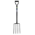 Saxon 100cm D Handle All Steel Fork SS594