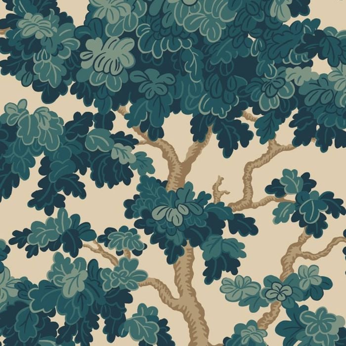 Wallpaper Trader Eken Wallpaper Roll 10.05m X 53cm, Teal