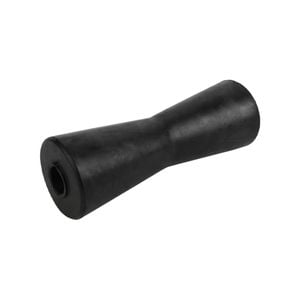 Sunrise Rubber Roller Concave Roller 8" 21mm Bore Black - Brr215