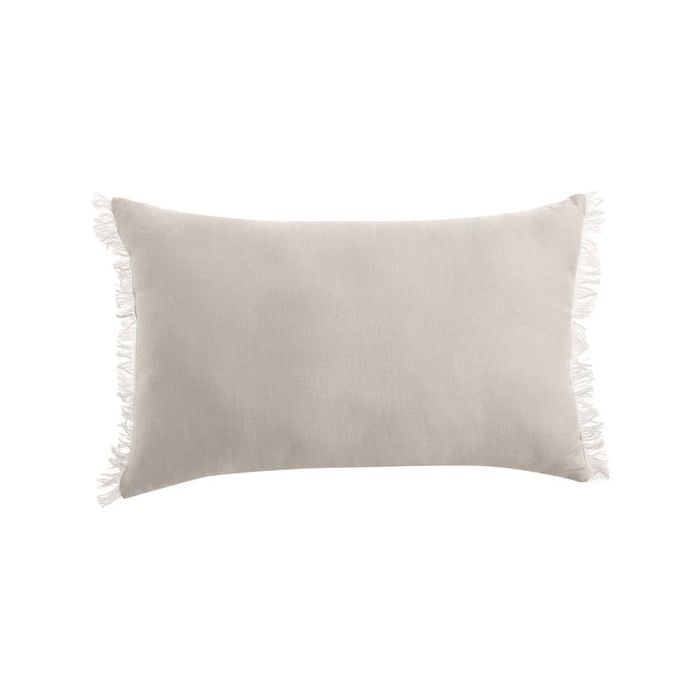Vintage Design Homewares Natural French Linen Filled Cushion -