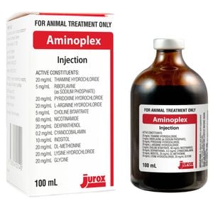 Jurox Aminoplex Vitamins & Amino Acids For Animals 100ml