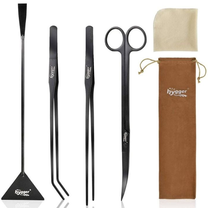 Hygger Fish Tank Cleaner Tool Kit - Black - Black | One size | HG-965
